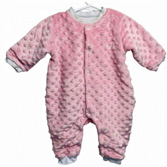 Pierre Cardin Other - Pierre Cardin Vintage Baby Girl Pink Pastel Sleeper 6-9 Months 100% cotton